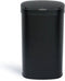 Umuzi Cleaning Touch Bin - Prullenbak - 58 liter - Zwart - 70x29x41cm