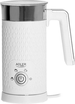 Adler AD 4494 - Melkopschuimer & -opwarmer - Automatisch - Metallic Wit