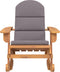 vidaXL - Schommelstoel - Adirondack - met - kussens - massief - acaciahout