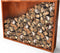 Egura Cortenstaal Houtopslag met achterwand Lengte: 2000 Breedte: 3...