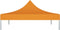 vidaXL - Partytentdak 270 g/m² - 3x3 m UV- en waterbestendig - oranje