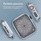 imoshion Screenprotector - Geschikt voor Apple Watch Series 4 / 5 / 6 / SE - 40mm - Full Cover Hard Case / Beschermend Hoesje - Zilver