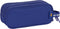 Pennenetui met 2 vakken F.C. Barcelona Rood Marineblauw 21 x 8.5 x 7 cm