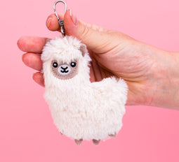 Bitten Knuffel Sleutelhanger - Lama