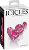 Pipedream Icicles No. 75 Glazen Buttplug - Roze