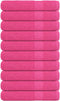 vidaXL - Saunahanddoeken - 10 - st - 80x200 - cm - 360 - g/m² - 100% - katoen - roze