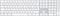 Apple Magic Keyboard - FullSize - Draadloos met numeriek toetsenblok - Frans