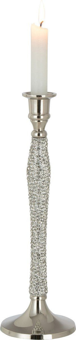 J-Line kandelaar Diamant - aluminium - zilver - large