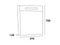 Brauer Double Face 60 - Spiegelkast - Hoogglans Zwart - 60 cm - Linksdraaiend