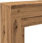 vidaXL - Haardombouw - 100x30x87,5 - cm - bewerkt - hout - artisanaal - eikenkleurig