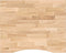 vidaXL - Bureaublad - rechthoekig - 100x80x2,5 - cm - onbehandeld - eikenhout