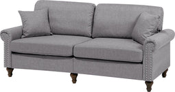 OTRA - Driezitsbank - Lichtgrijs - Polyester