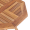 vidaXL - Tuintafel - inklapbaar - 45x45x45 - cm - massief - teakhout