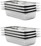 vidaXL - Gastronormbakken - 8 - st - GN - 1/3 - 65 - mm - roestvrij - staal