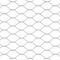 vidaXL - Hexagon - Schutting - Grijs - 1.6x50 - m - Staal