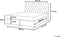 DUCHESS - Boxspring - Lichtgrijs - 180 x 200 cm - Polyester