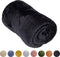 Arti Casa Fleece Deken - Plaid - 150 x 200 cm - Super Zacht - Zwart