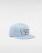 Vans Cap - Full Patch - Dusty Blue - 6 tot 12 jaar - Jongens Sportcap- Pet Jongens - Pet Kids - Kinderpet - Caps - Petten - Vans Pet - Snapback Pet
