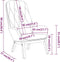 vidaXL Relaxstoel fluweel blauw