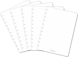 Uitbreidingsset Correctbook A4 met 5 puntjes bladen