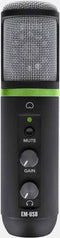 Mackie EM-USB - Condensatormicrofoon - USB-audio-interface - Cardioide