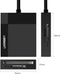 UGREEN 4-in-1 USB 3.0 A-kaartlezer - SD/CF/MS/TF - 90 MB/S - Zwart
