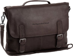 The Chesterfield Brand Leren Schoudertas Bruin Jules