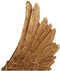 Decoratie Beeldje Gouden Engelen Vleugels (8 x 33,5 x 13,5 cm)