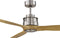 Beacon Airfusion Akmani brushed chrome plafondventilator 152 cm