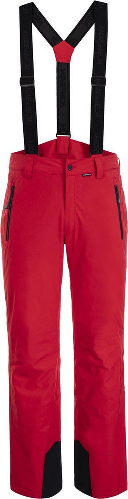 Icepeak Freiberg - Wintersportbroek - Geïsoleerd met sneeuwvangers - Classic Red - Maat 48