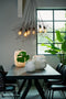 Light & Living Hanglamp KUBINKA - mat zwart - 6-lichtpunten