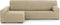 Hoes voor chaise longue met lange armleuning links Eysa THOR Beige 170 x 110 x 310 cm
