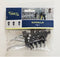 raaco 108928 - Gereedschapshaak clip 10 boormachinehouder - Staal en kunststof - (4 stuks)