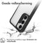 iMoshion Hoesje Geschikt voor Samsung Galaxy S23 Hoesje - iMoshion Rugged Hybrid Case - Zwart / Transparant