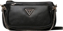 Guess Noelle - Crossbodytas Dames - 2 tasjes - Zwart