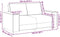 vidaXL - Tweezitsbank - 120 - cm - fluweel - roze