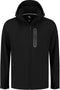 Kjelvik Kevan Softshelljas - Outdoorjas 4-way stretch - Zwart - Maat 5XL