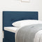vidaXL - Hoofdbord - met - knopen, - gestoffeerd, - blauw, - 90 - cm