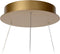 Lucide VIDAL - Hanglamp - Ø 58 cm - LED Dimbaar 1x48W 2700K - Mat Goud / Messing