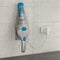 BLACK+DECKER NVC215WA - Kruimelzuiger - Lichtgewicht met wand- en tafellader - Zwart