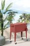 Essentials Icy Koelbox met Wieltjes Terracotta - 91371