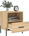vidaXL - Nachtkastjes - 2 - st - 40x35x47,5 - cm - bewerkt - hout - sonoma - eikenkleur