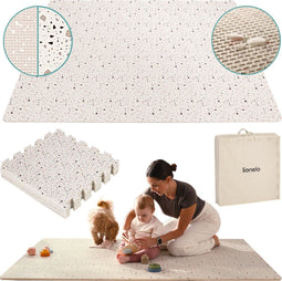 Lionelo Yoka - Speelmat Baby - Dubbelzijdig - Pastel