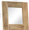 vidaXL - Spiegel - 50x50 - cm - massief - mangohout