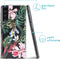 imoshion Hoesje Geschikt voor Samsung Galaxy S21 FE Hoesje Siliconen - imoshion Design hoesje - Groen / Roze / Tropical Jungle
