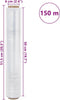 vidaXL - Stretchfilm - 6 - st - transparant - 17 - μm - 50 - cm - x - 150 - m