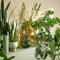 Emerald Kunstbloem Gladiolus Spray - Polyester - Wit - 0 x 93 x 0 cm (BxHxD)