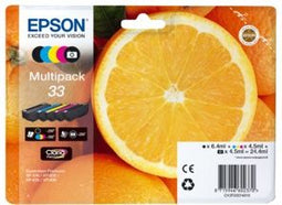 Epson Expression Premium Multipack 33 - Inktcartridges - Blauw Cyaan Geel Magenta Zwart (1 pack)