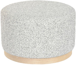 Kruk DKD Home Decor 48 x 48 x 31 cm Lichtgrijs