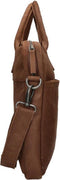 DSTRCT Limited Laptoptas - 17 inch - Gewatteerd laptopvak - Cognac